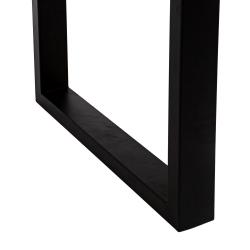 MESA COMEDOR NATURAL-NEGRO 180 X 100 X 76 CM
