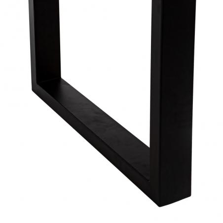 MESA COMEDOR NATURAL-NEGRO 180 X 100 X 76 CM