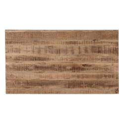 MESA COMEDOR NATURAL-NEGRO 180 X 100 X 76 CM