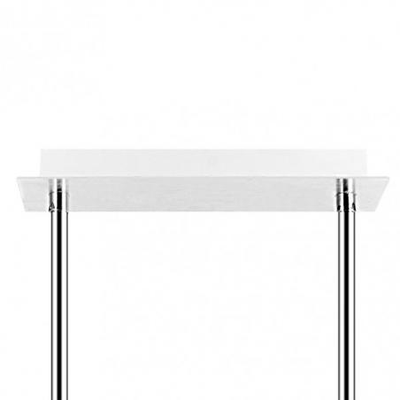 Lampara Ciudad Del Cabo 5l 30w 4000k  Blanco/plata Regx104x15 Cm 2400 Lm