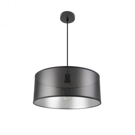 Colgante Anastasia 1xe27 Negro/negro-plata Regx50x50 Cm