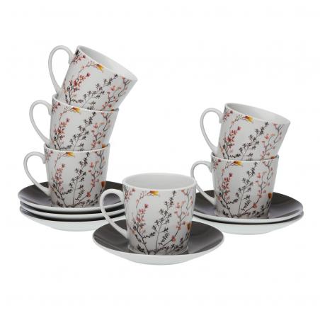 SET 6 TAZAS DE TE BALBEC