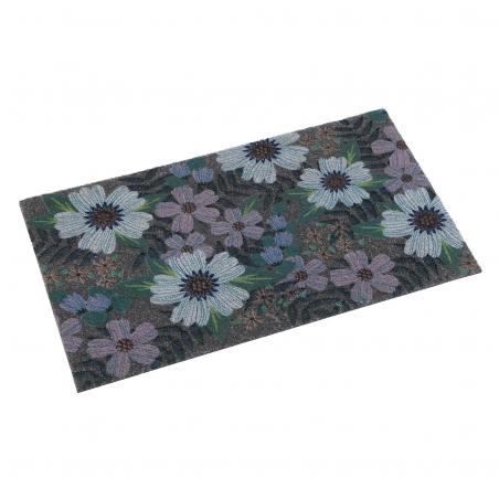 FELPUDO FLORAL 40x70