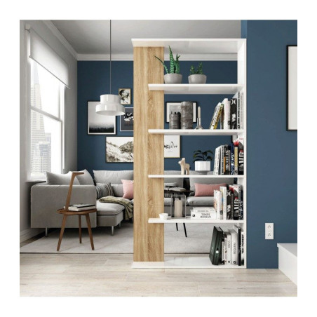 ESTANTERÍA ALIDA PLUS ROBLE CANADIAN BLANCO ARTIK