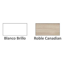ESTANTERÍA ALIDA PLUS ROBLE CANADIAN BLANCO ARTIK
