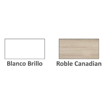 ESTANTERÍA ALIDA PLUS ROBLE CANADIAN BLANCO ARTIK