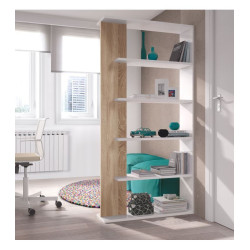 ESTANTERÍA ALIDA PLUS ROBLE CANADIAN BLANCO ARTIK