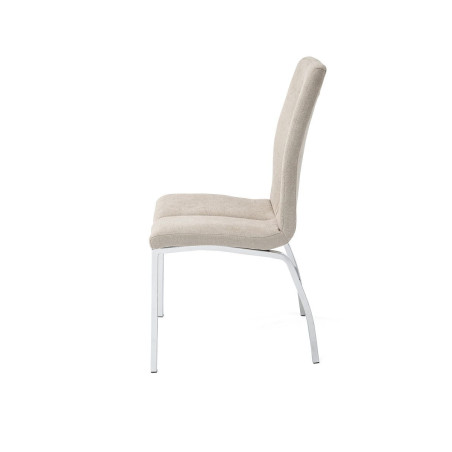 SILLA COMEDOR BEROS TAPIZADA COLOR VISÓN