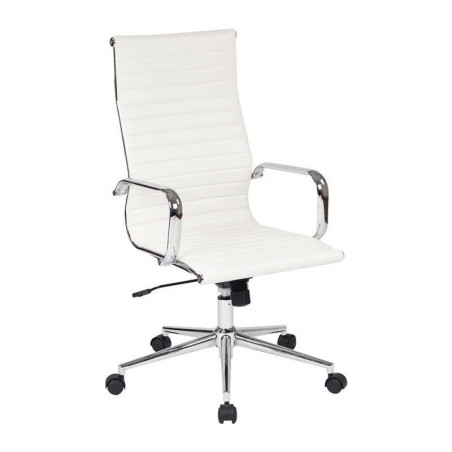 SILLÓN DE OFICINA MODELO BUDAPEST SÍMIL PIEL ALTO