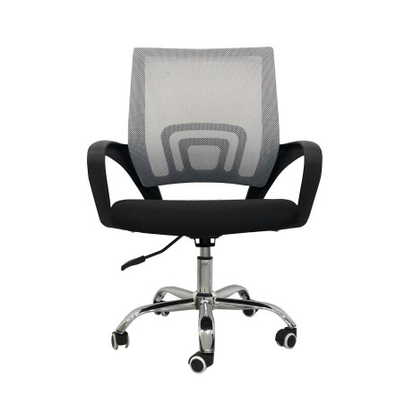 SILLA OFICINA NEGRA/GRIS