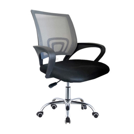 SILLA OFICINA NEGRA/GRIS