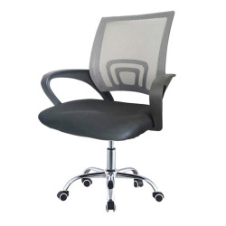 SILLA OFICINA NEGRA/GRIS