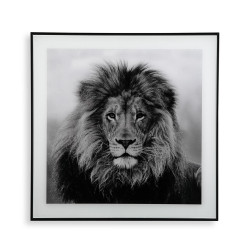 CUADRO CRISTAL LEON