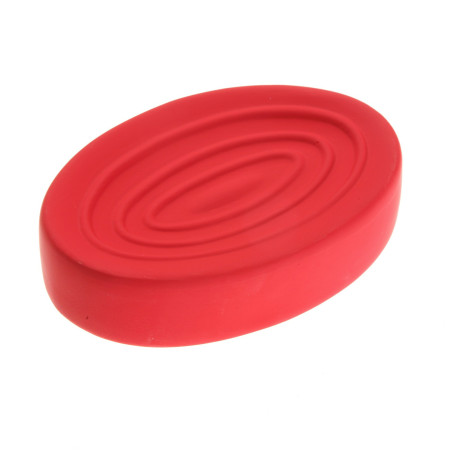 JABONERA ACABADO GOMOSO ROJA