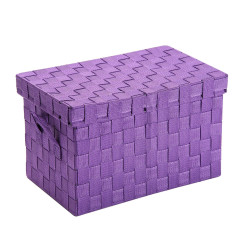 CAJA VIOLETA CON TAPA NALI P