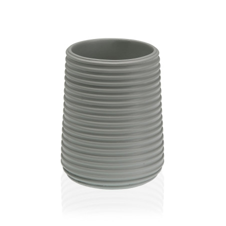 VASO CEPILLOS GRIS CLARO