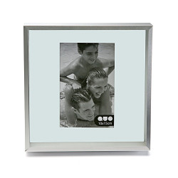PORTAFOTO  PLATEADO 10X15 CM
