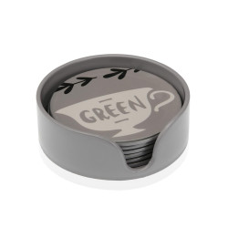 SET 6 POSAVASOS TEA TIME