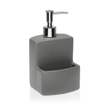 DISPENSADOR JABON  GRIS MATE