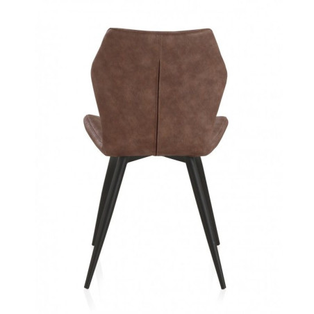 SILLA TAPIZADA COLOR TAUPE MODELO COOL