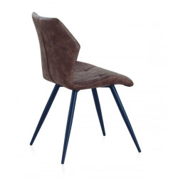 SILLA TAPIZADA COLOR TAUPE MODELO COOL