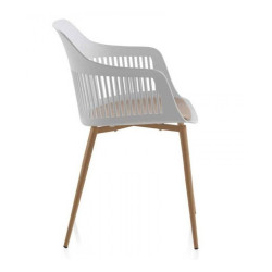 SILLÓN POLIURETANO COLOR AZUL MODELO MARÍA