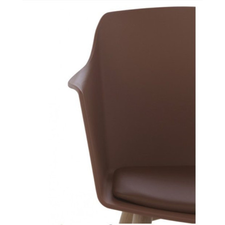 SILLÓN POLIURETANO COLOR BLANCO MODELO SOFÍA