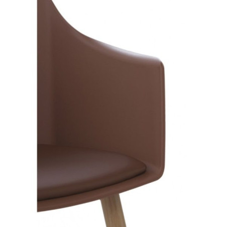 SILLÓN POLIURETANO COLOR BLANCO MODELO SOFÍA