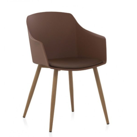SILLÓN POLIURETANO COLOR BLANCO MODELO SOFÍA