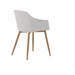 SILLÓN POLIURETANO COLOR BLANCO MODELO SOFÍA