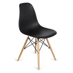 Silla Comedor Estilo Nórdico Modelo Nordick Color Blanco