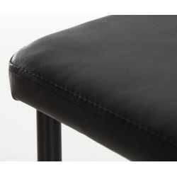 Silla Comedor Edo Eco Piel Chocolate