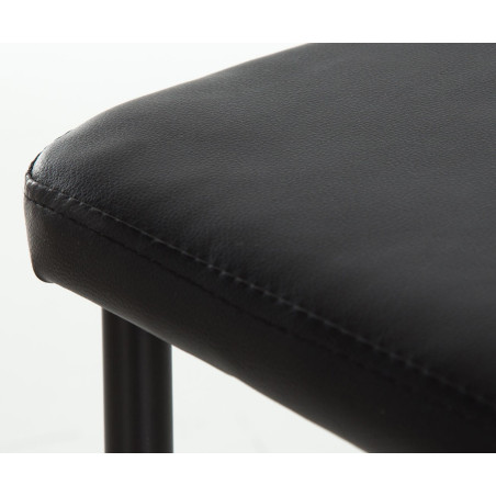 Silla Comedor Edo Eco Piel Chocolate