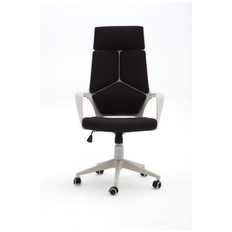 SILLA OFICINA MODELO RON TAPIZADO AZUL