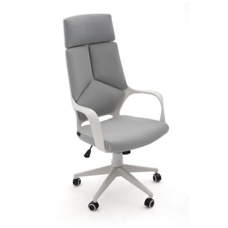 SILLA OFICINA MODELO RON TAPIZADO AZUL
