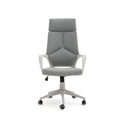 SILLA OFICINA MODELO RON TAPIZADO AZUL