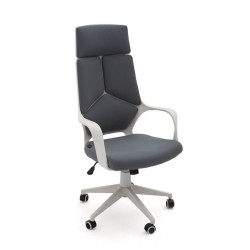 SILLA OFICINA MODELO RON TAPIZADO AZUL