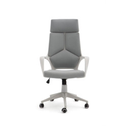 SILLA OFICINA MODELO RON TAPIZADO AZUL
