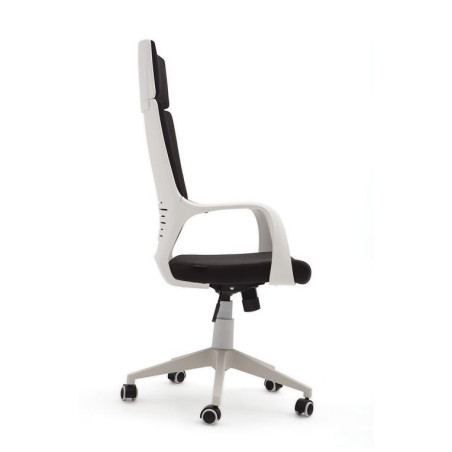 SILLA OFICINA MODELO RON TAPIZADO AZUL