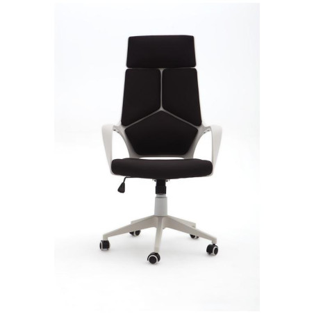 SILLA OFICINA MODELO RON TAPIZADO AZUL