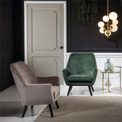 BUTACA MODELO 893 TERCIOPELO AZUL