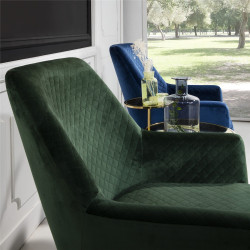 BUTACA MODELO 893 TERCIOPELO VERDE
