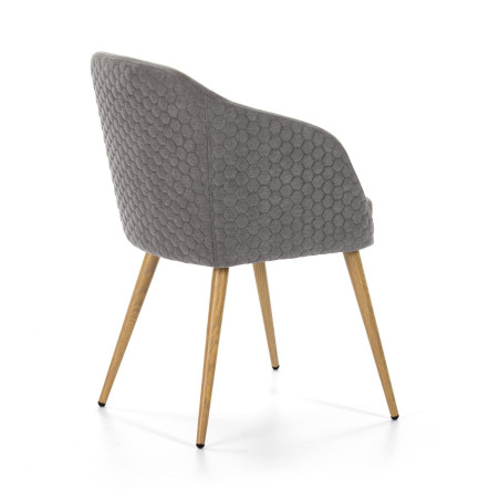 SILLA COMEDOR MODELO DC-511 TELA AMARILLO