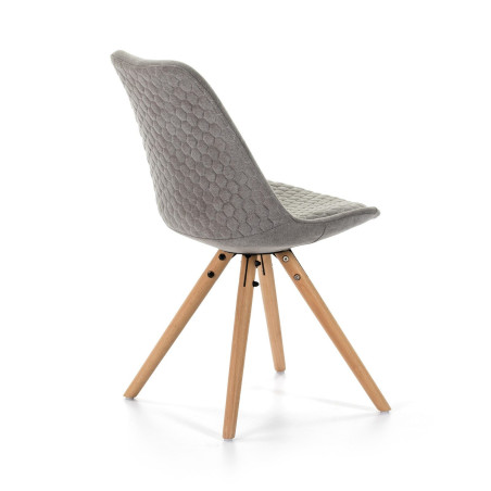 SILLA COMEDOR MODELO 523 TELA AMARILLO