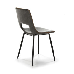 SILLA COMEDOR MODELO 120 POLIPIEL VERDE