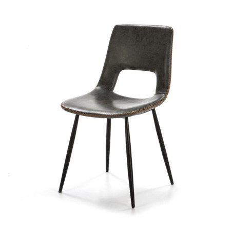 SILLA COMEDOR MODELO 120 POLIPIEL VERDE