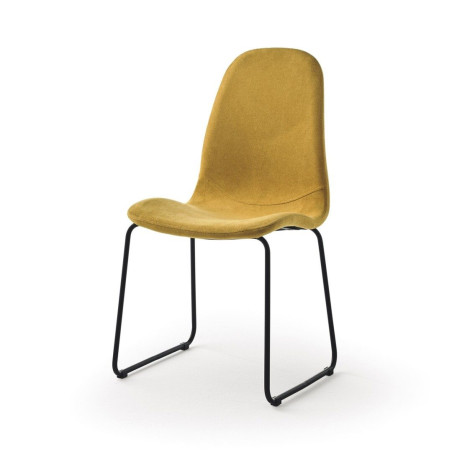 Silla de comedor Modelo 104 mostaza
