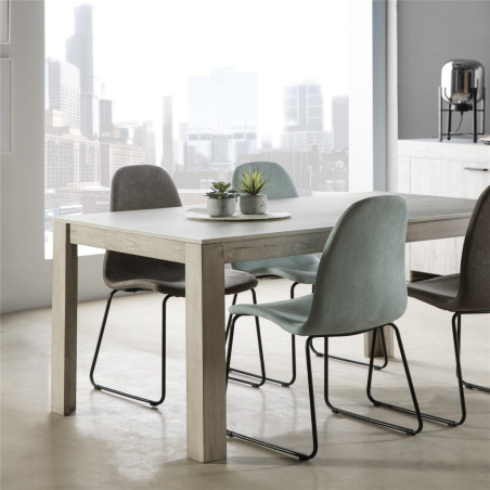 MESA COMEDOR MODELO MICHIGAN MELAMINA 140X90