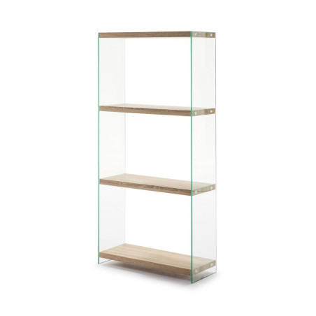 ESTANTERÍA SIDNEY SH-165 CRISTAL COLOR ROBLE