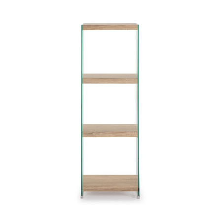 ESTANTERÍA SIDNEY SH-125 CRISTAL COLOR ROBLE